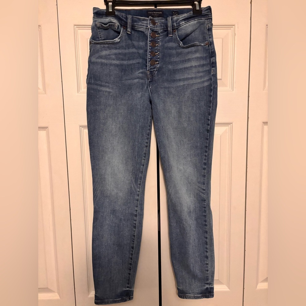 Lucky Brand High Rise Ankle Jeans